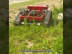 ربات کنترل از راه دور چمن زنی گازی 190 سی سی چند منظوره