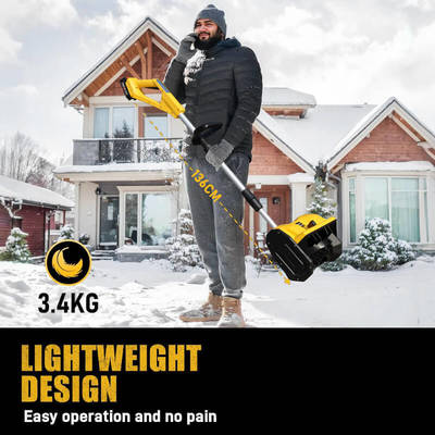 Cordless Electric Snow Blower Lightweight Portable Shovel Perfect for Home Snow Clearing