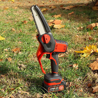 6inch Chainsaw Mini Wireless Electric Chainsaw Small Handheld Portable Chainsaw Battery Power Chainsaw