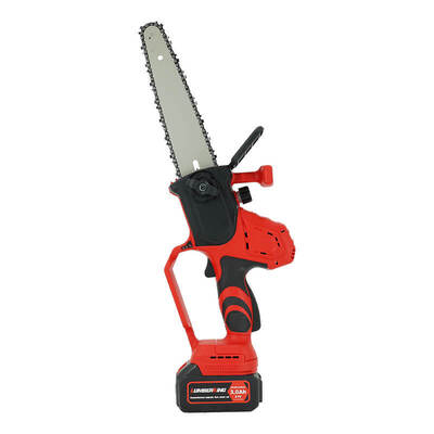8 Inch Battery Chain Saw with Auto Oil System and 550W Power for Efficient Cutting
